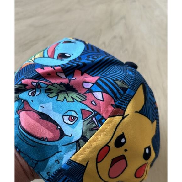 Pokemon Hat 2016 Wrap Around Graphics Snapback Youth Size Baseball Cap One Size - Picture 6 of 11